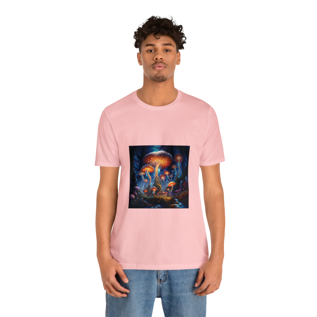 Enchanted Forest of Techno-Wonders Unisex Jersey Short Sleeve Tee - Image 46