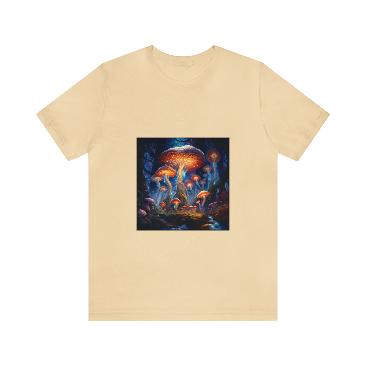 Enchanted Forest of Techno-Wonders Unisex Jersey Short Sleeve Tee - Image 25