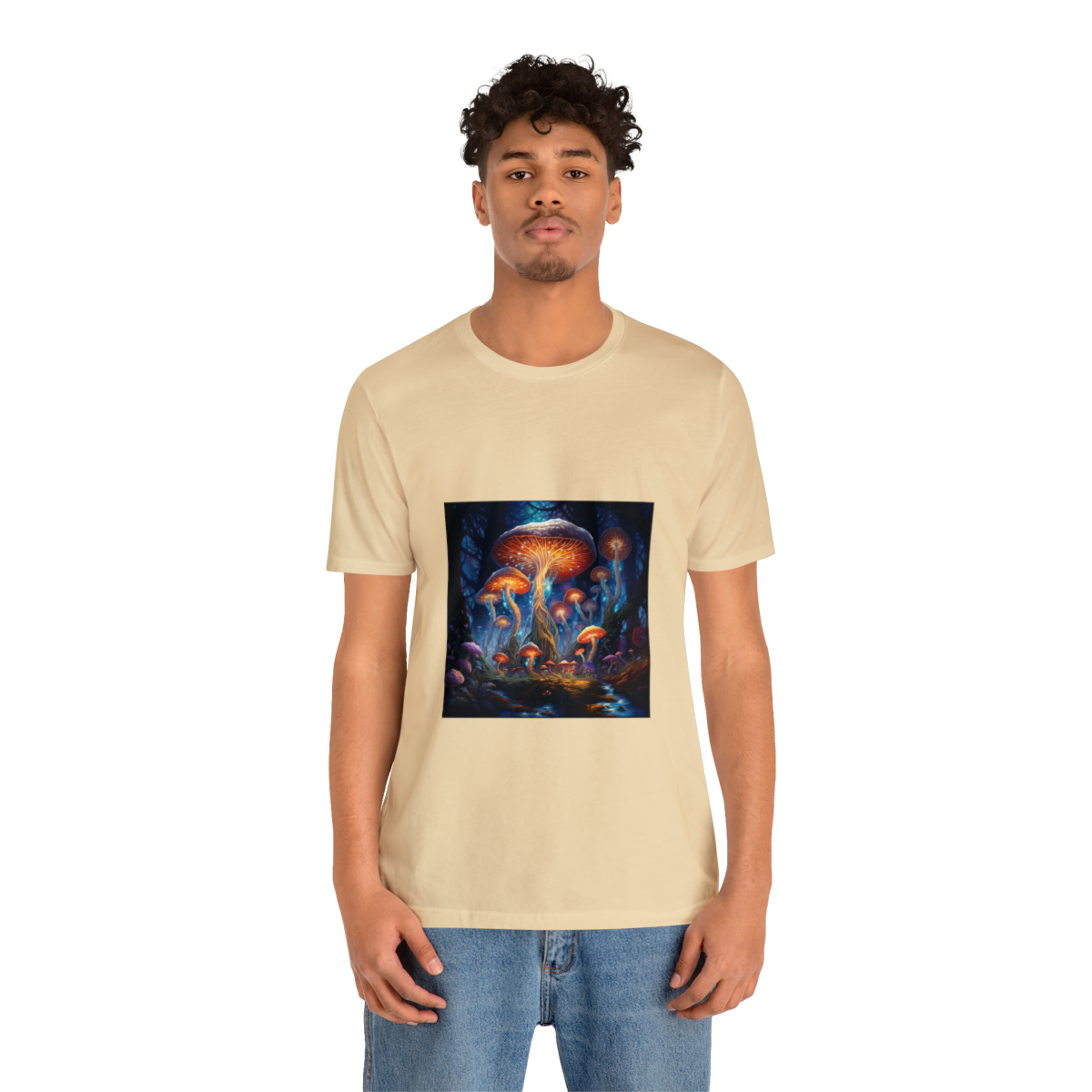 Enchanted Forest of Techno-Wonders Unisex Jersey Short Sleeve Tee - Image 28