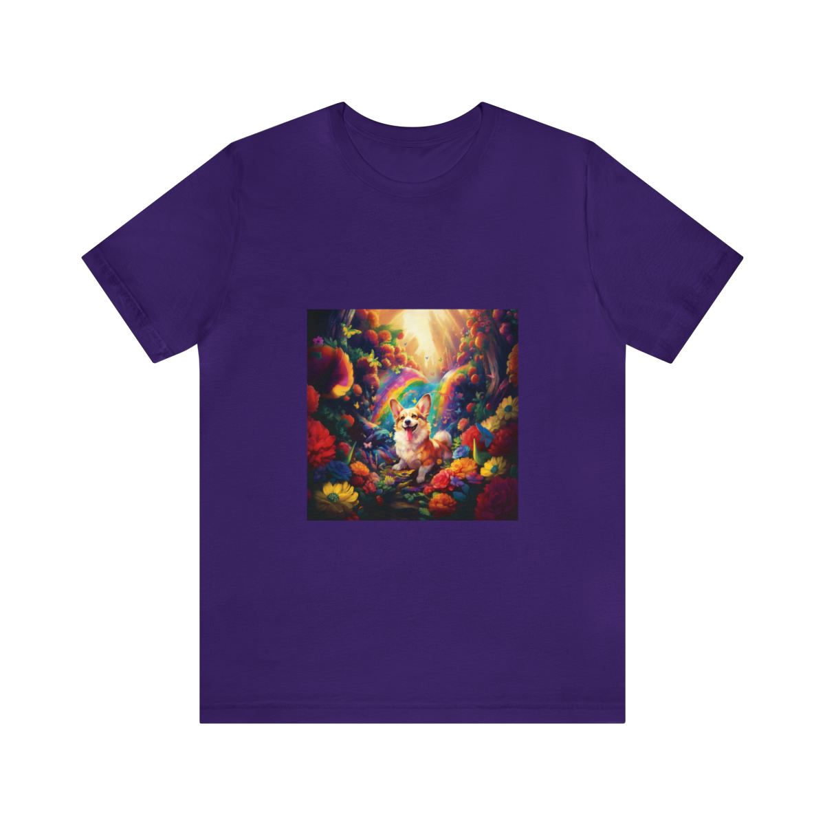 Rainbow Corgi Tee Shirt - Image 13