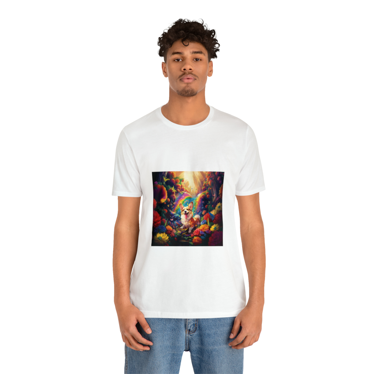Rainbow Corgi Tee Shirt - Image 8