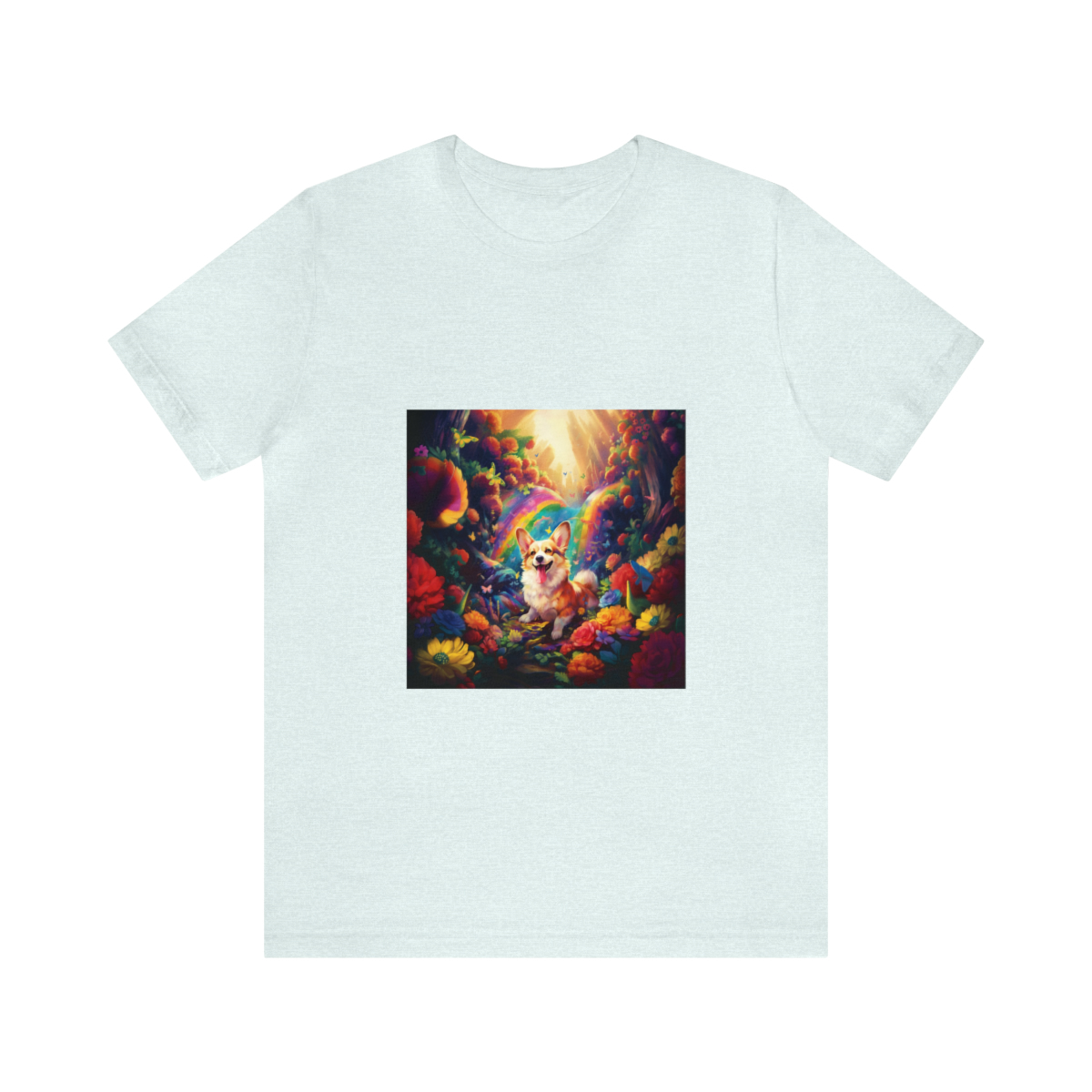 Rainbow Corgi Tee Shirt - Image 9