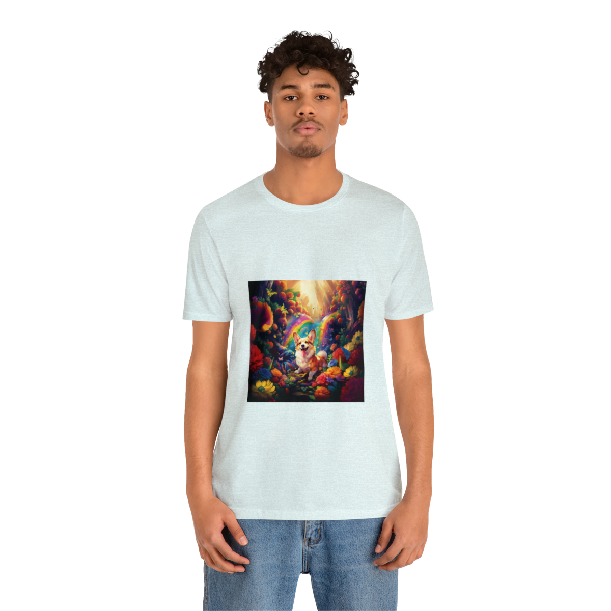 Rainbow Corgi Tee Shirt - Image 12